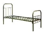 Продаем дешево одноярусные и двухъярусные полуторные металлические кровати от компании Металл-кровати.
В наличии имеются:
- кровати металлические со спинками из ЛДСП; - кровати металлические с прока ...