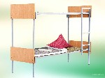 Реализация полуторных,  одноярусных и двухъярусных металлических кроватей по выгодным ценам от фирмы Металл-кровати.  Наша фирма производит различные типы кроватей эконом класса:  
- кровати металлич ...